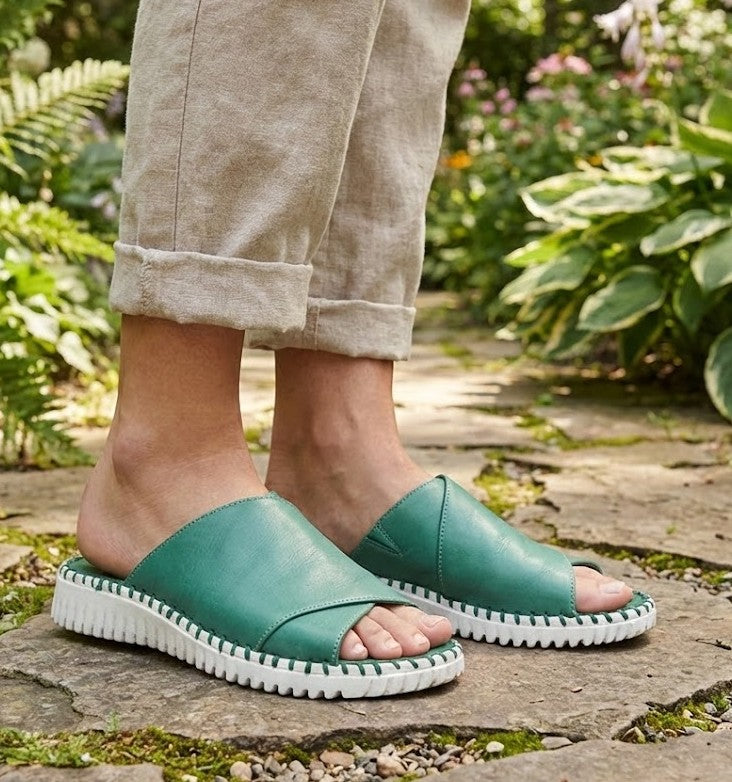 #color_Green Leather