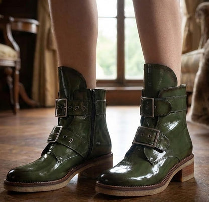 #color_Green Leather