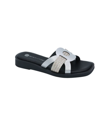 Open Box Solar Women’s Metallic Leather Sandal (Final Sale)