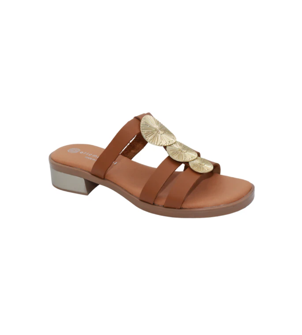 Eric Michael Inka Women’s Leather Slide