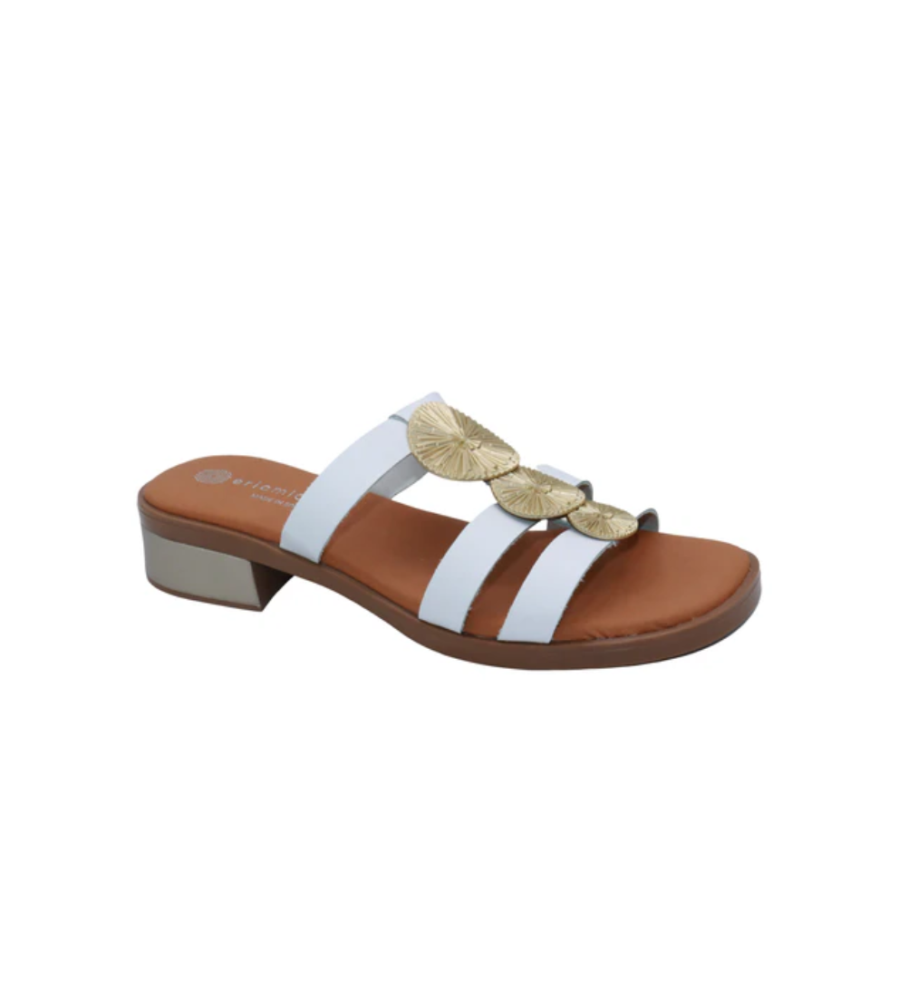 Eric Michael Inka Women’s Leather Slide