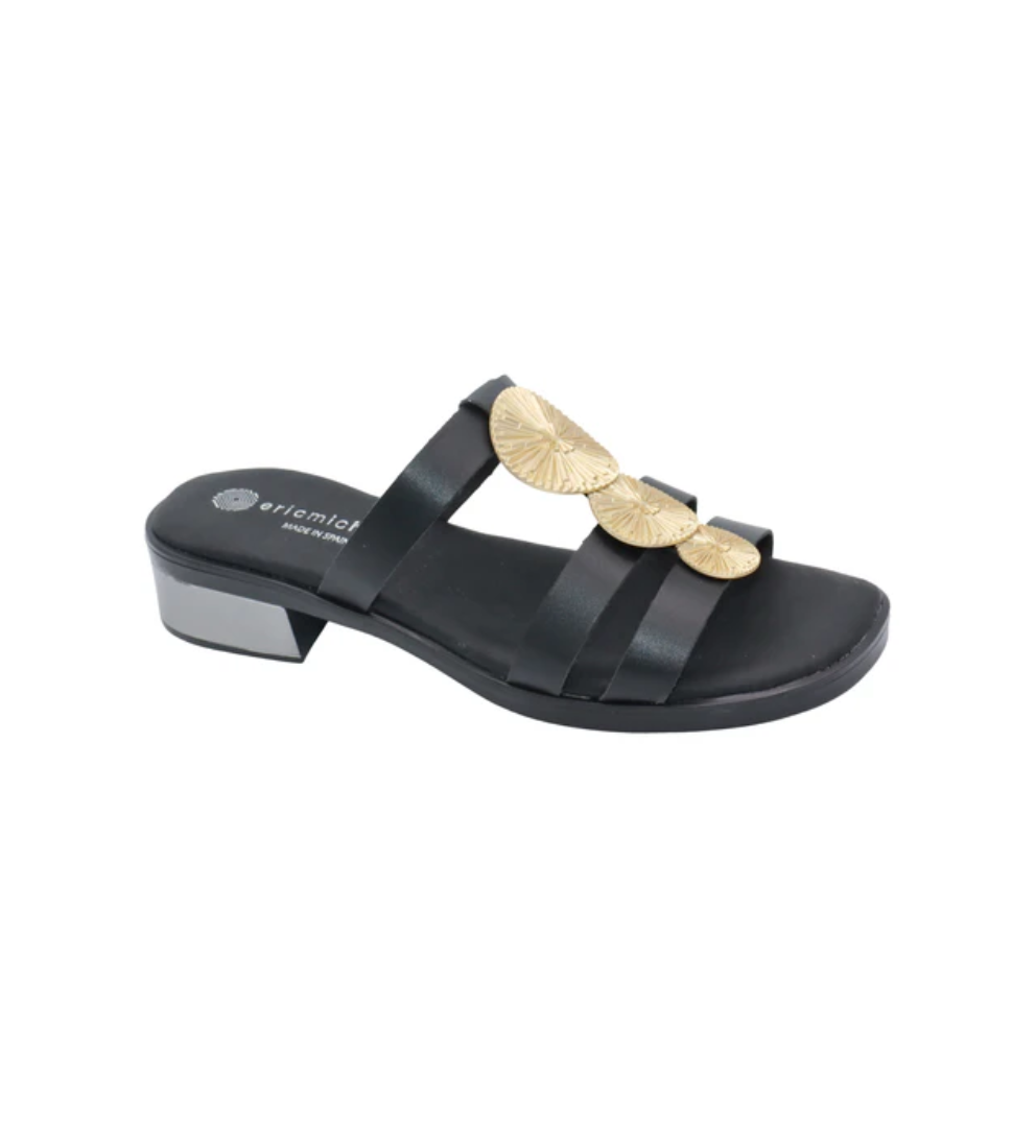 Eric Michael Inka Women’s Leather Slide
